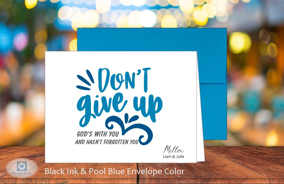 Don't Give Up Card (#110104AS)