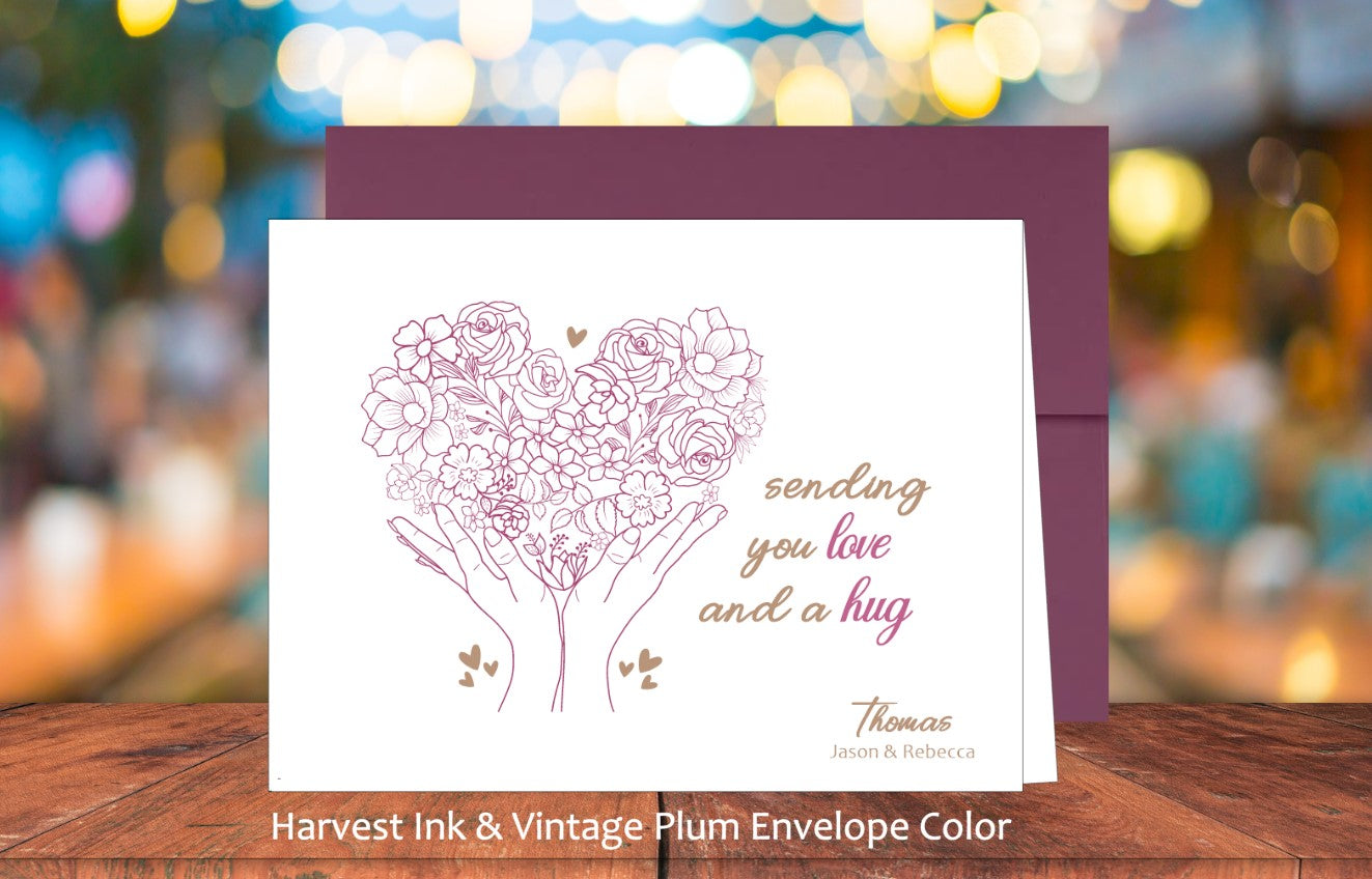 Sending Love and a Hug Card (#110106AS)