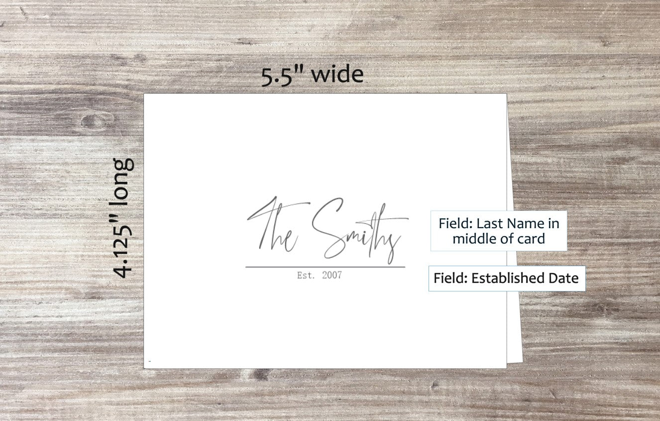 Last Name in Middle of Card (#210104AS)
