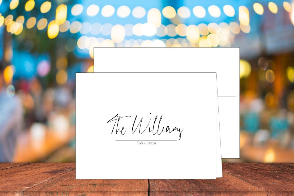 Last Name in Middle of Card (#210105AS)