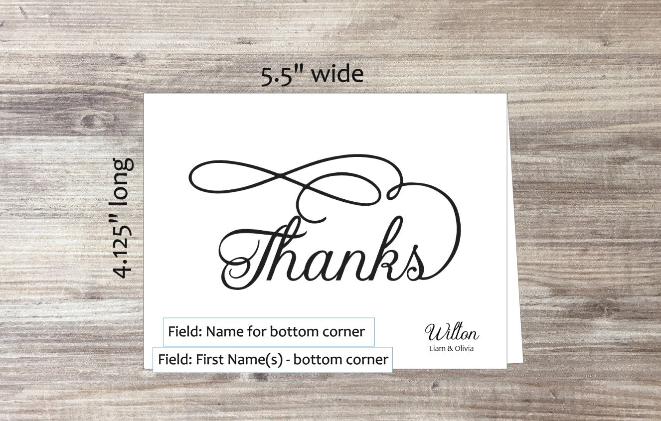 Thanks Card (#120101AS)