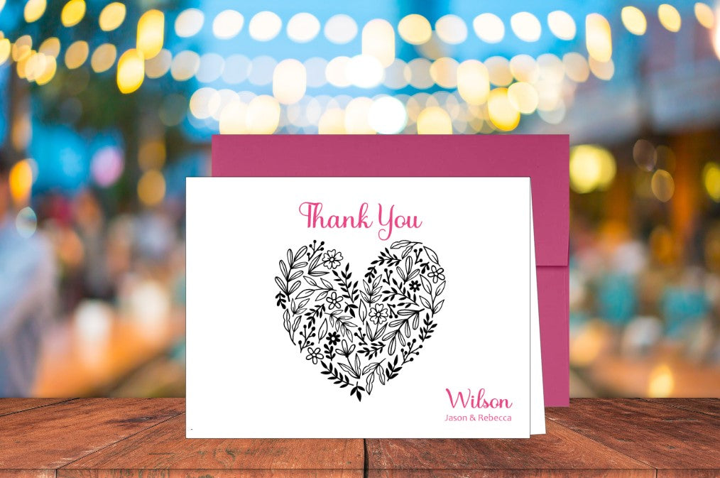 Thank You Heart Card (#120106AS)