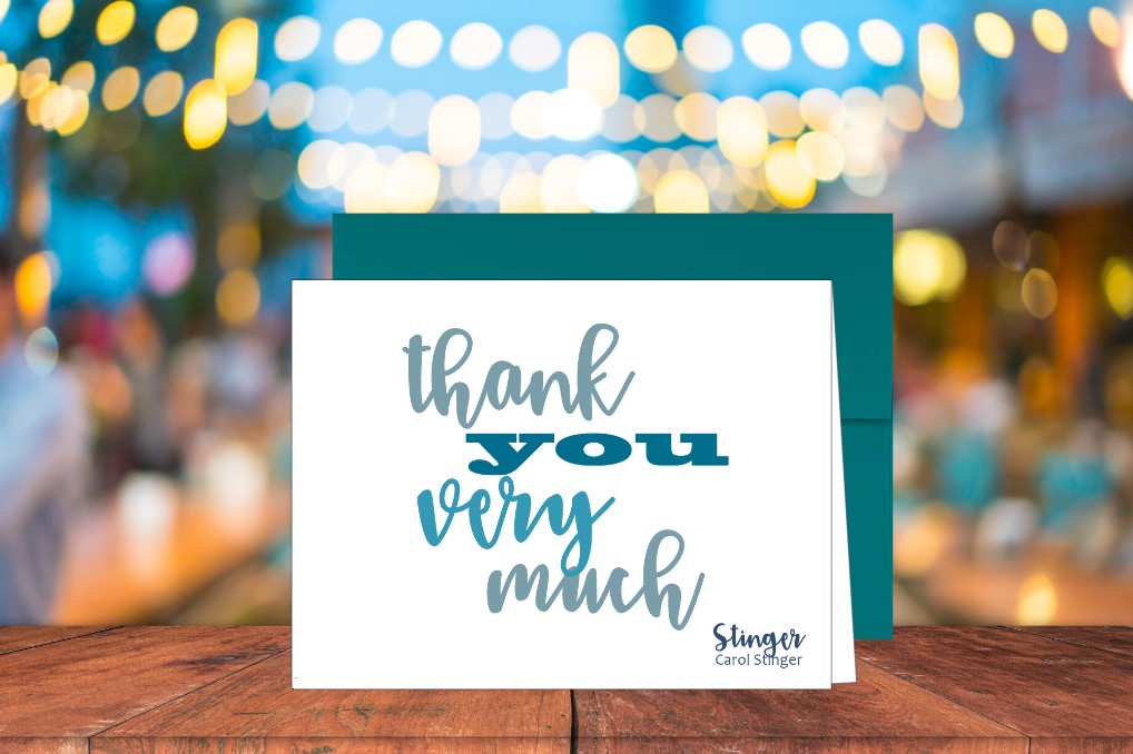 Thank You Very Much Card (#120108AS)