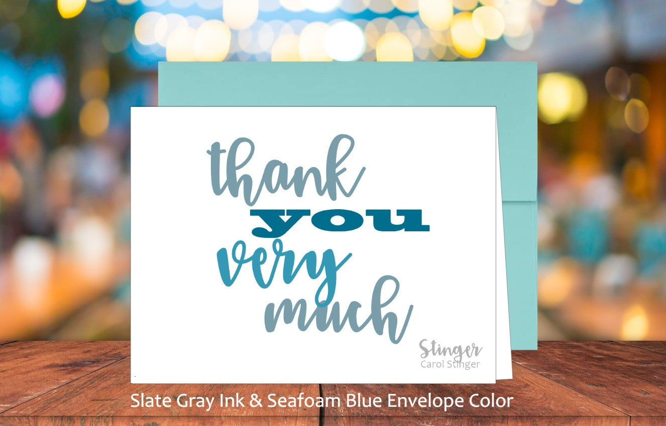 Thank You Very Much Card (#120108AS)