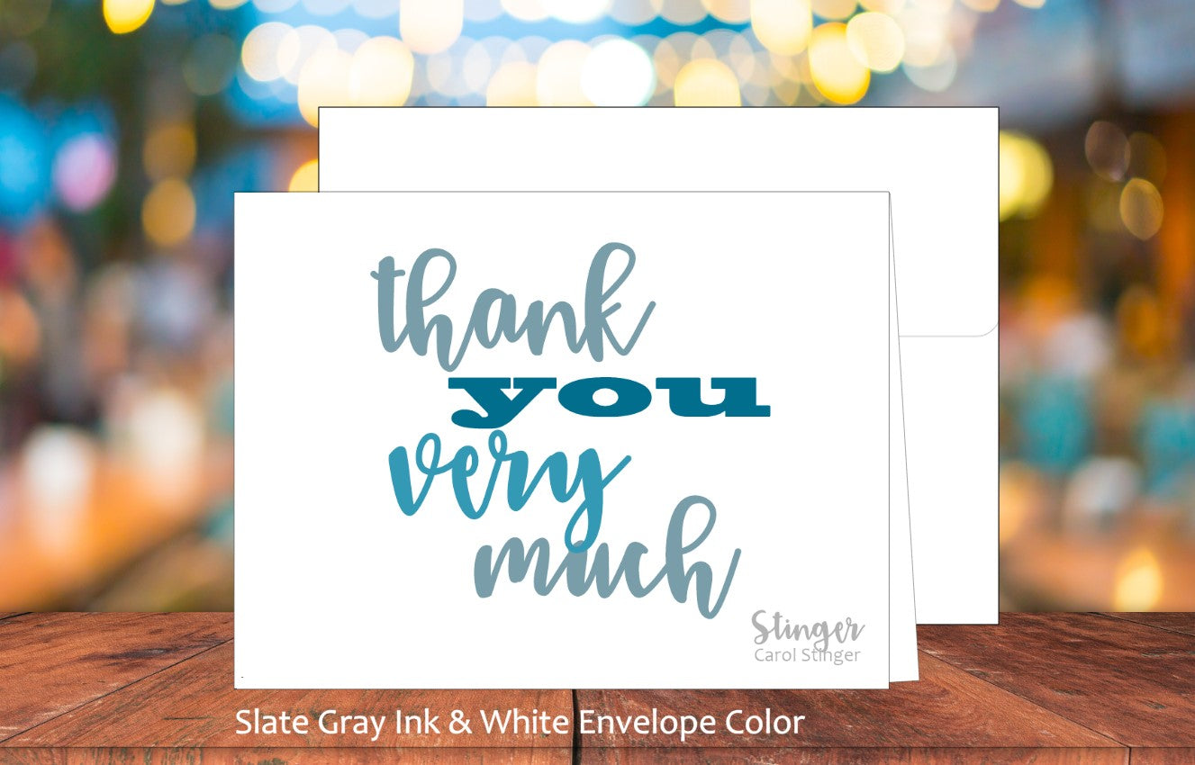 Thank You Very Much Card (#120108AS)
