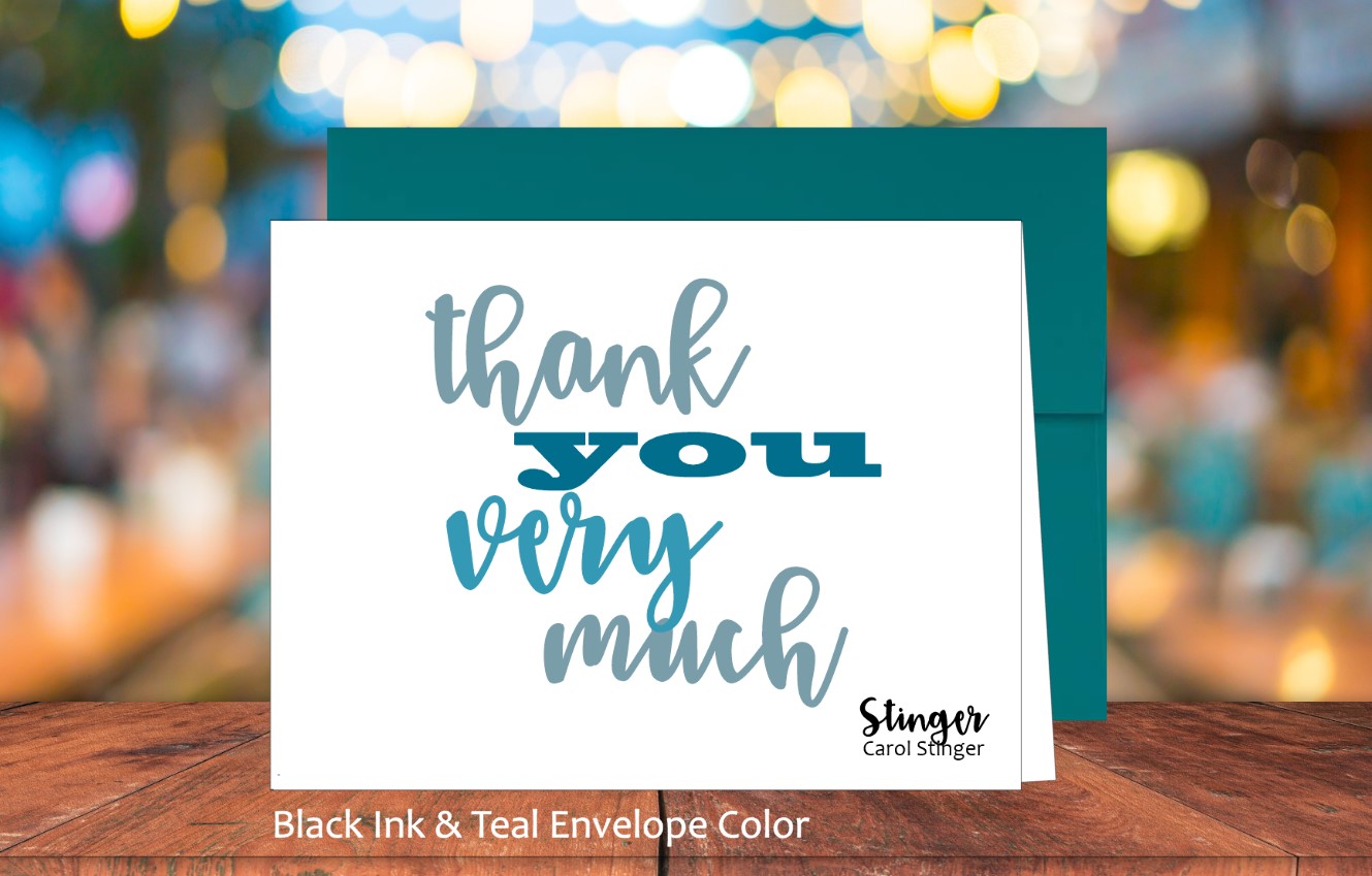 Thank You Very Much Card (#120108AS)
