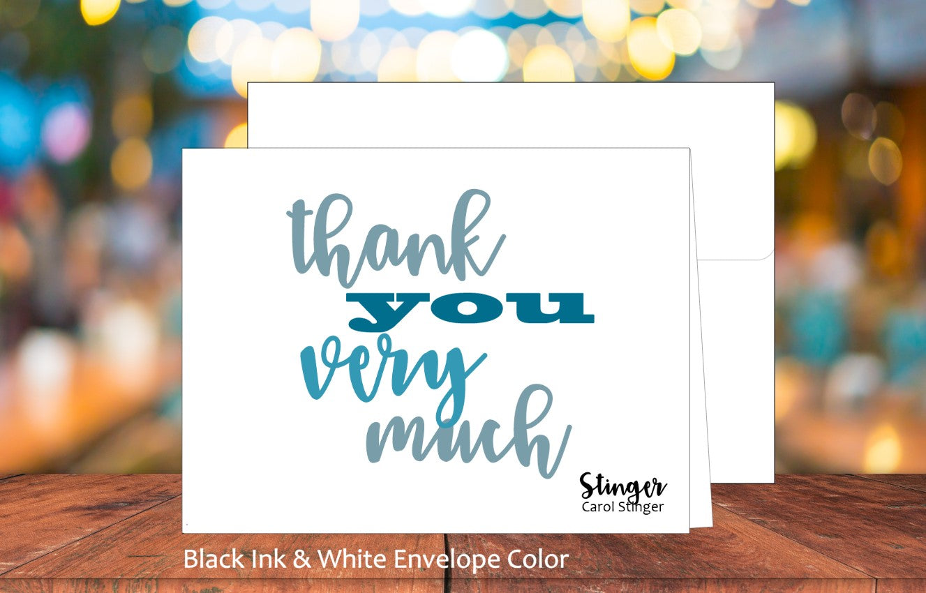Thank You Very Much Card (#120108AS)
