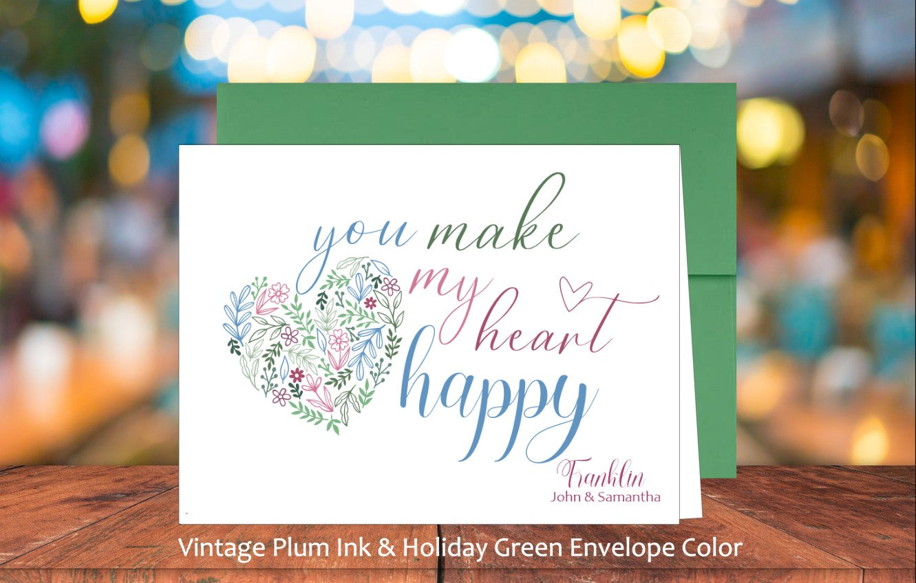Make Heart Happy Card (#120109AS)