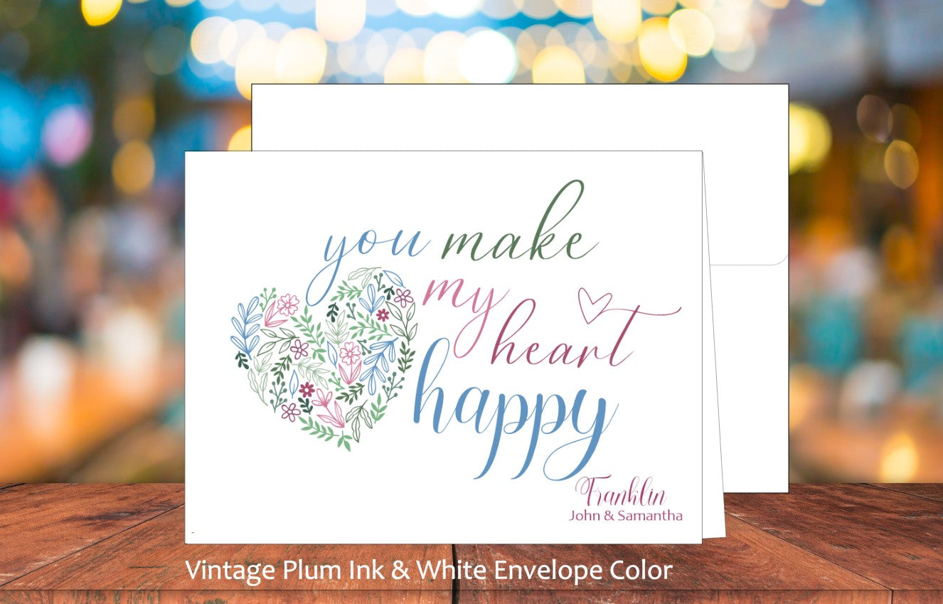 Make Heart Happy Card (#120109AS)