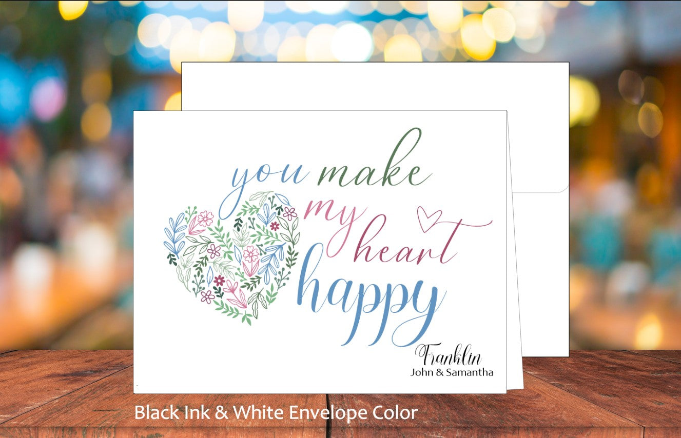 Make Heart Happy Card (#120109AS)