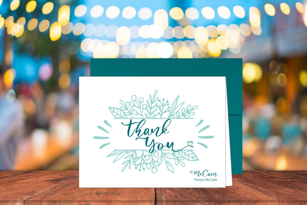 Thank You Card (#120111AS)