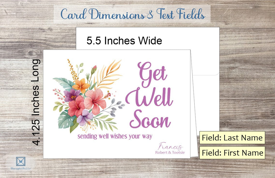 Get Well Soon Card (#130100AS)