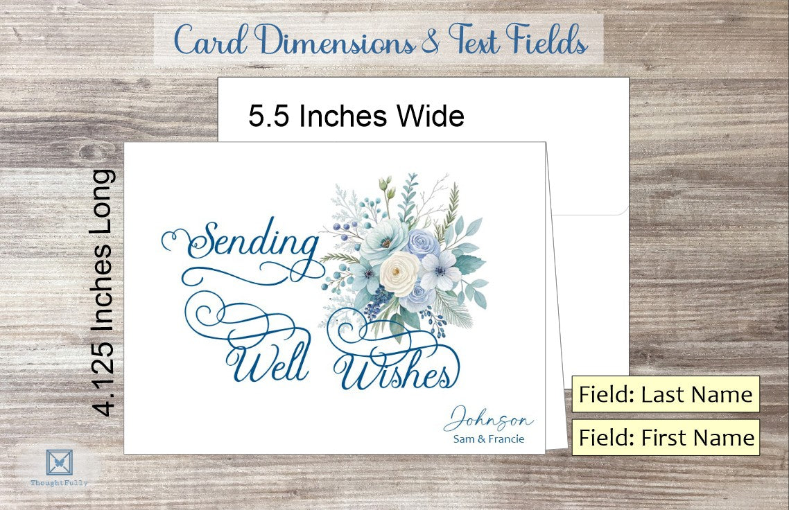 Sending Well Wishes Card (#130101AS)