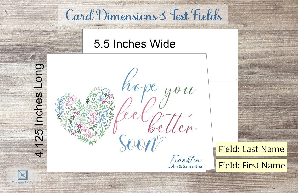 Feel Better Soon Card (130103AS)