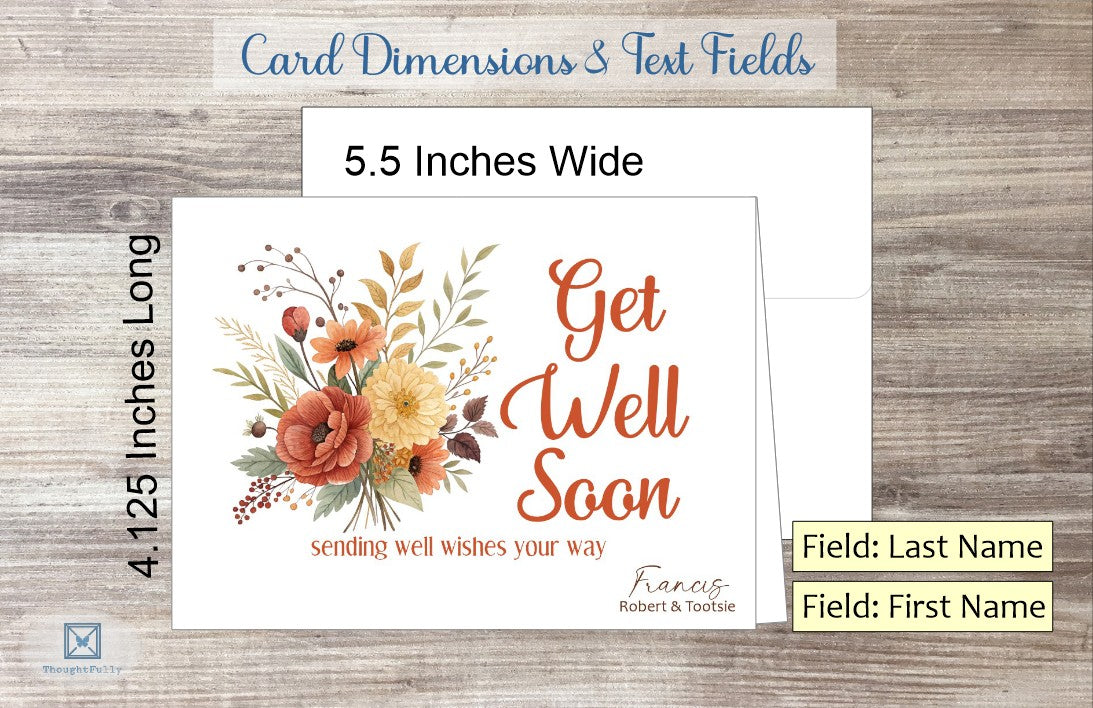 Get Well Soon Card (#130111AS)