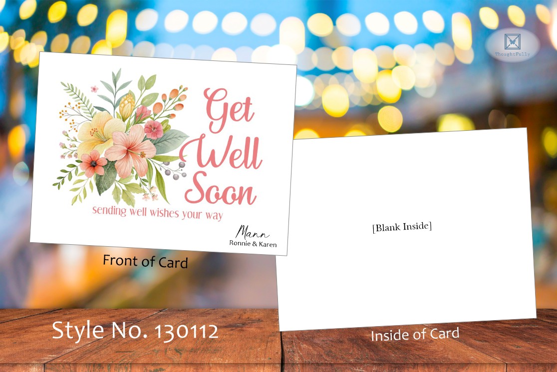 Get Well Soon Card (#130112AS)