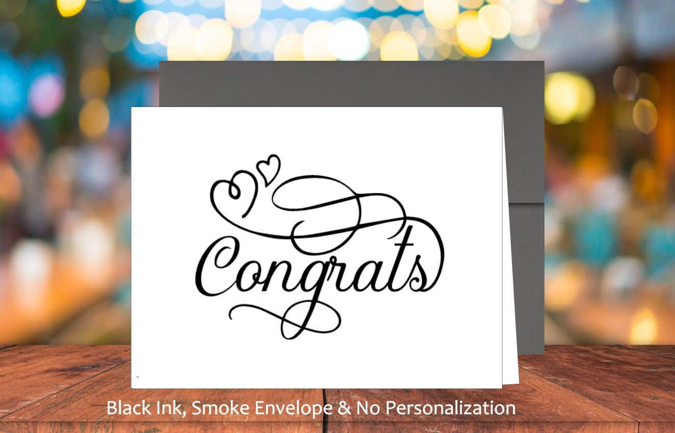 Congrats Card (#140120AS)