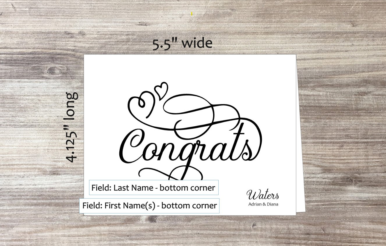 Congrats Card (#140120AS)