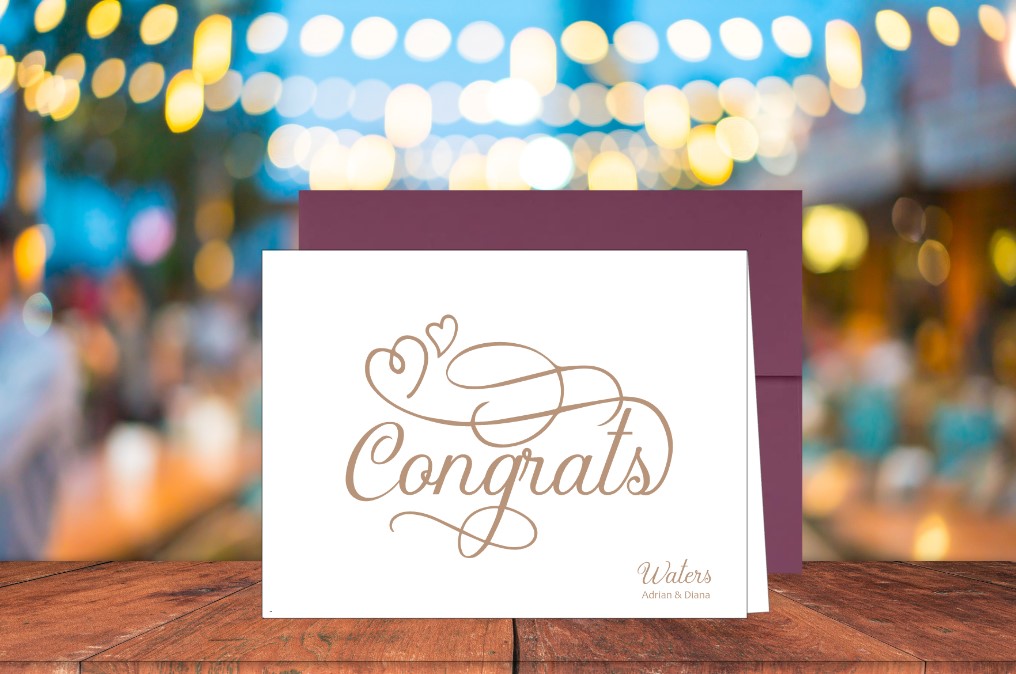 Congrats Card (#140120AS)