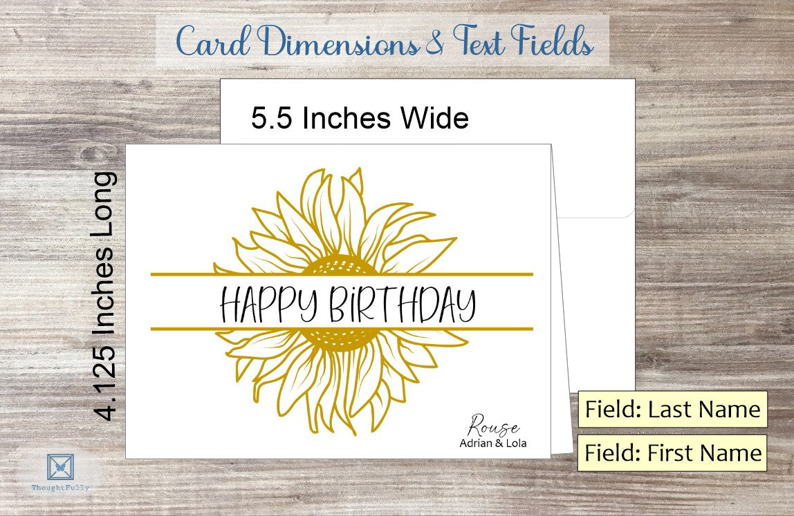 Happy Birthday Card (#150103AS)