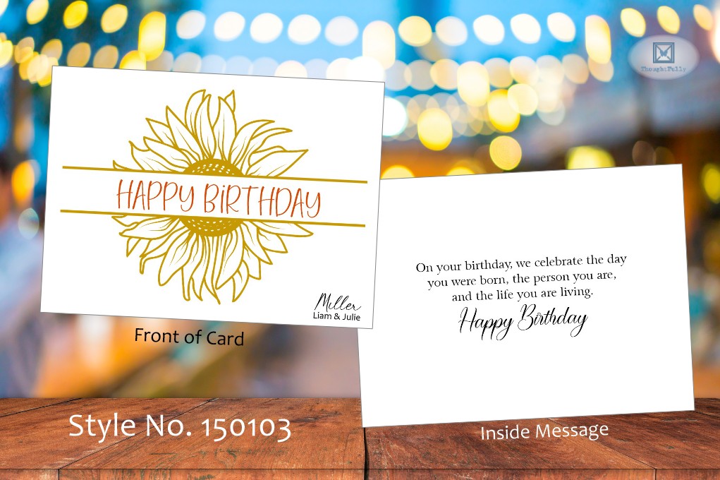Happy Birthday Card (#150103AS)