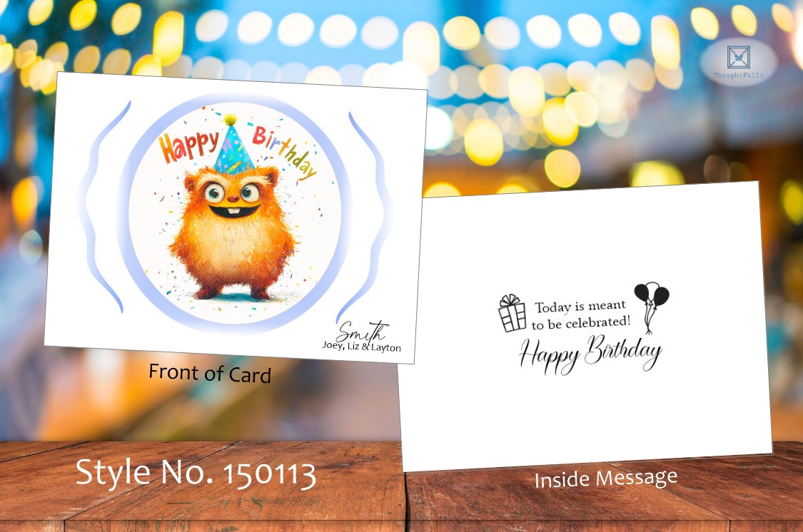 Happy Birthday Card (#150113AS)