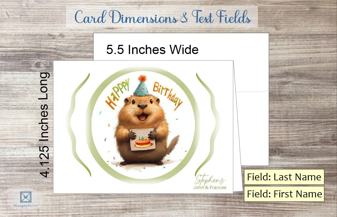 Happy Birthday Card (#150114AS)