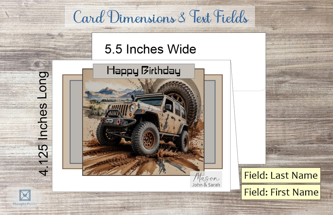 Happy Birthday Card (#150115AS)