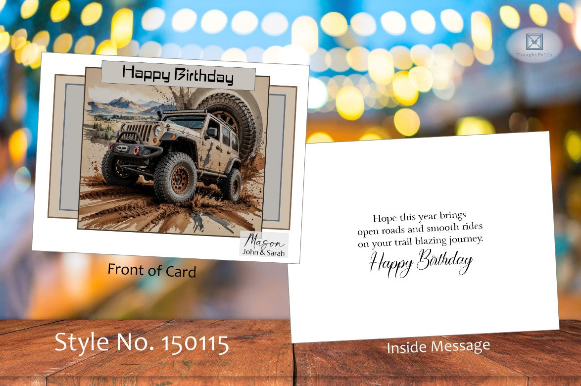 Happy Birthday Card (#150115AS)