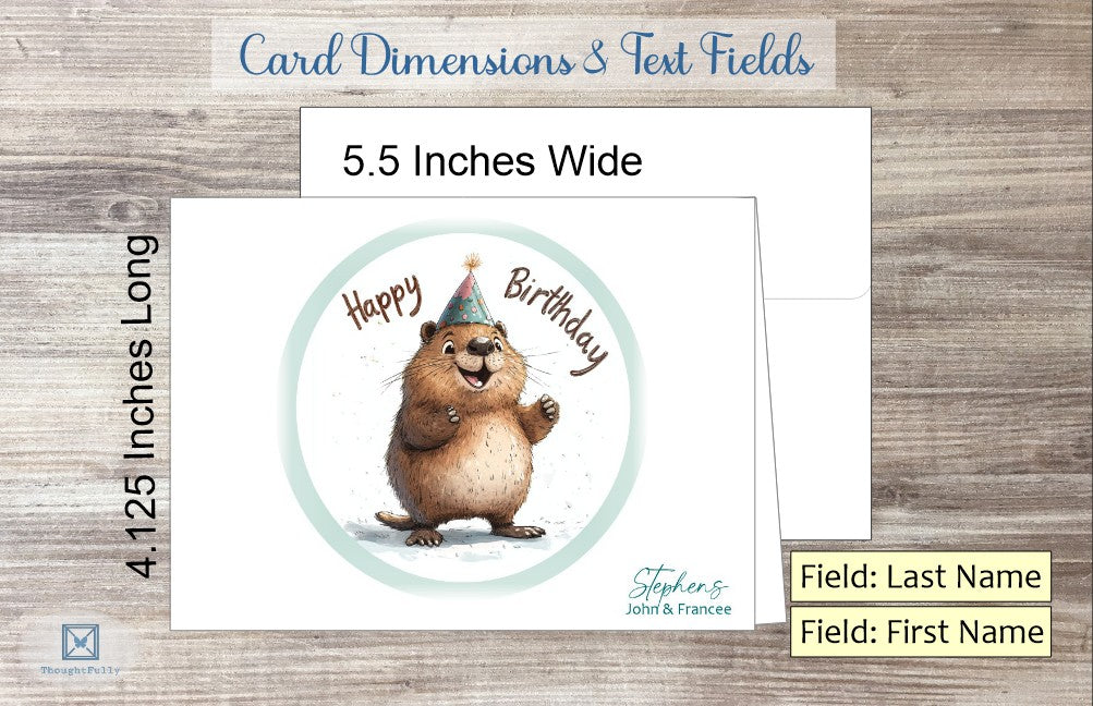 Happy Birthday Card (#150116AS)
