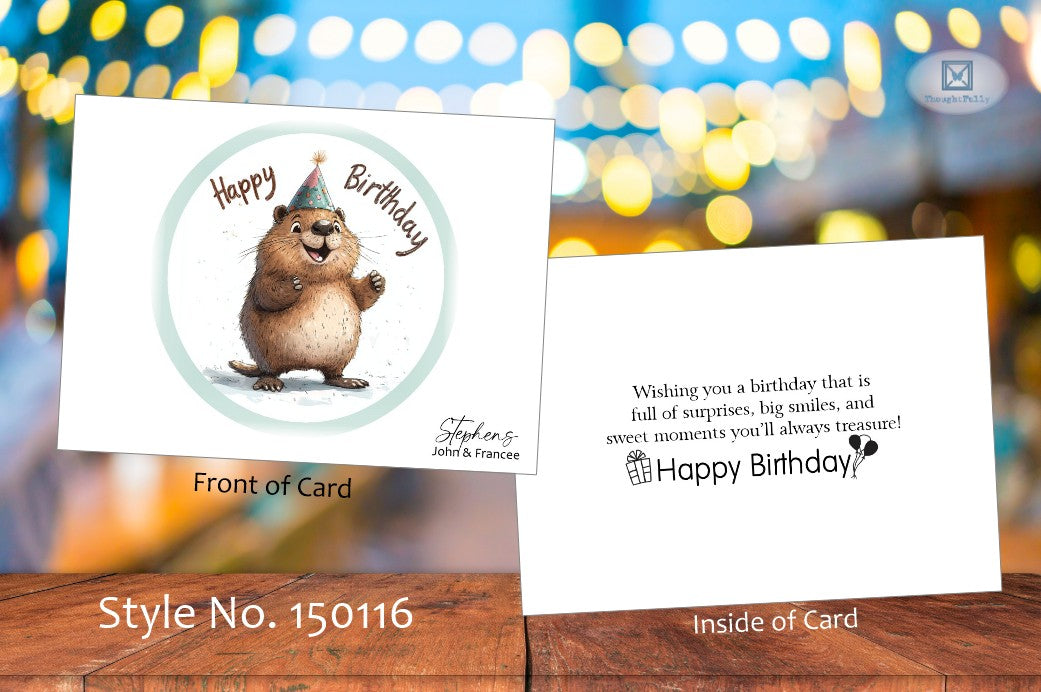 Happy Birthday Card (#150116AS)