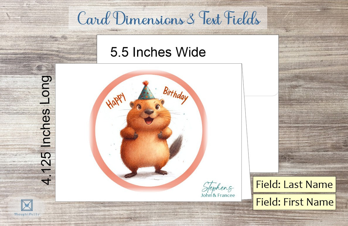 Happy Birthday Card (#150117AS)