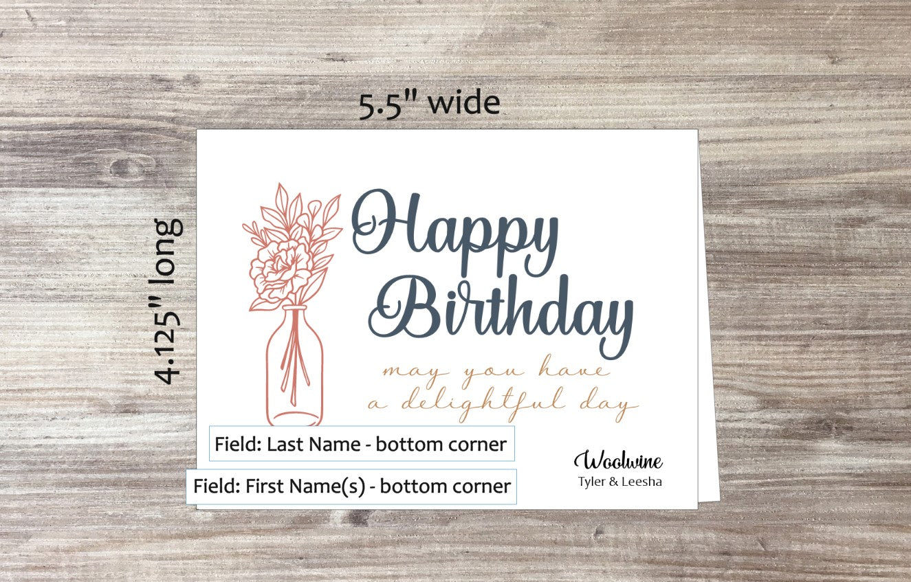 Happy Birthday Card (#150150AS)