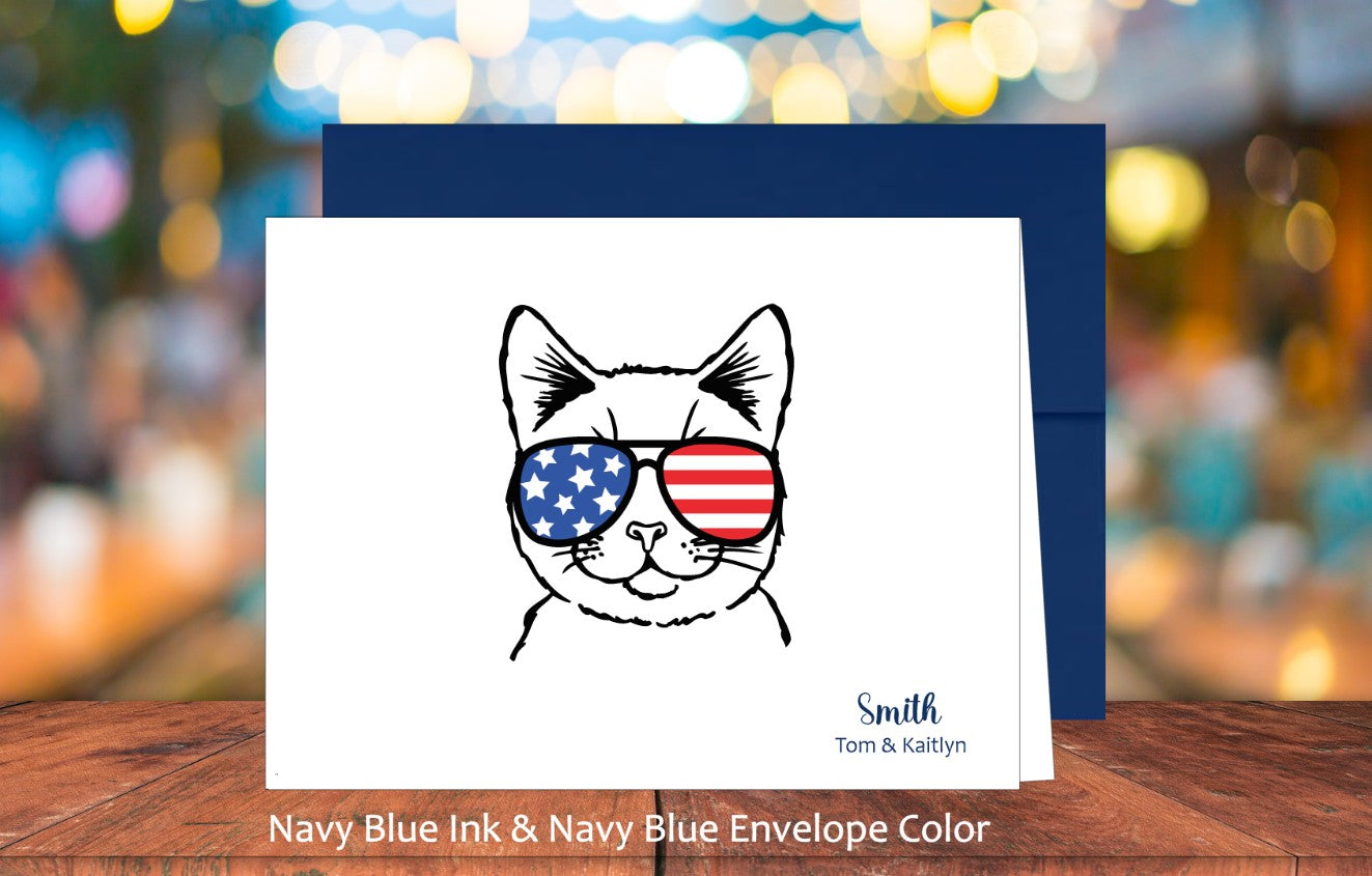 Cat Sunglasses Card (#160104AS)