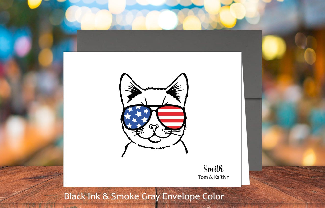 Cat Sunglasses Card (#160104AS)