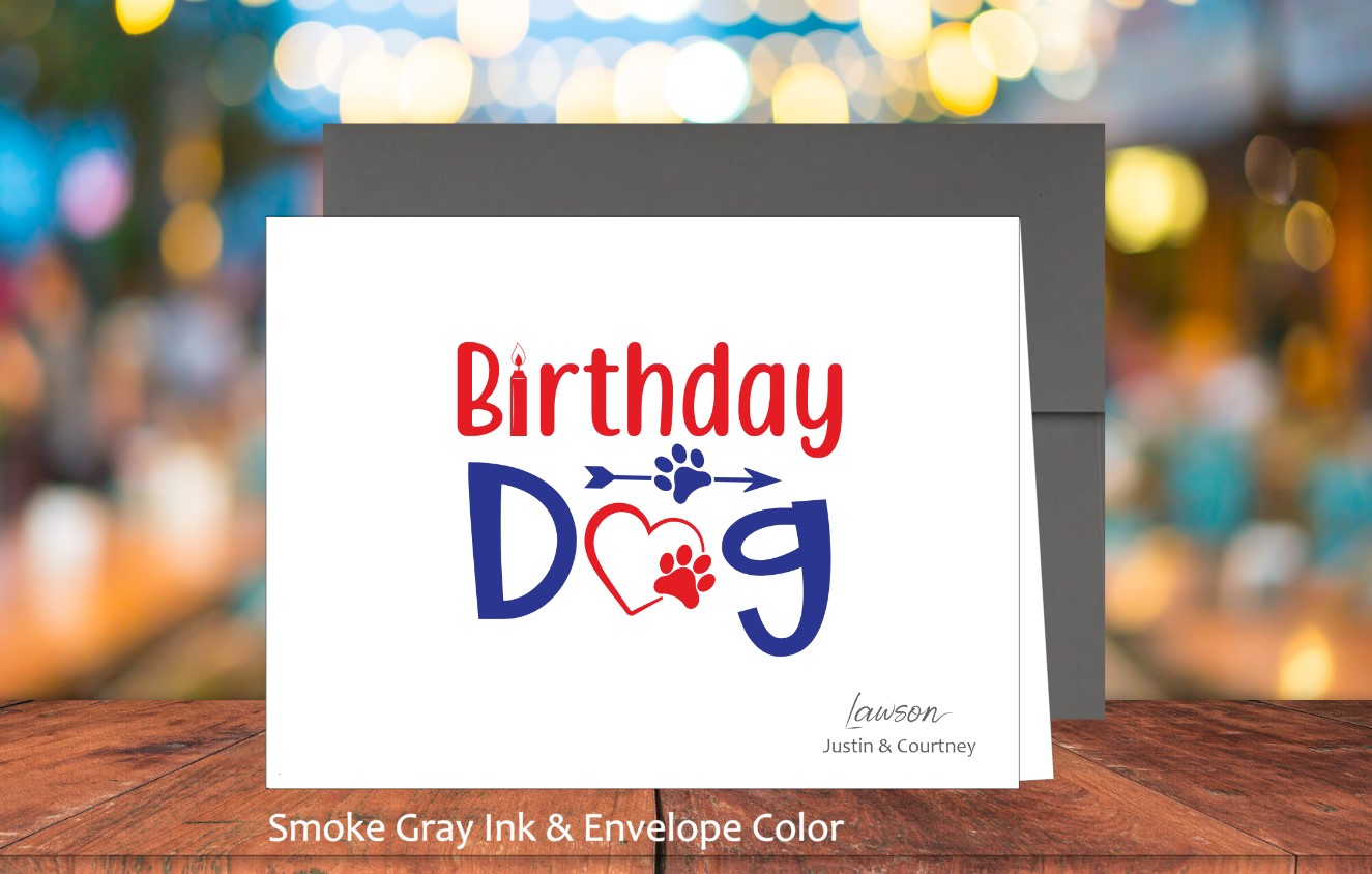 Dog Birthday Cards (#160105AS)