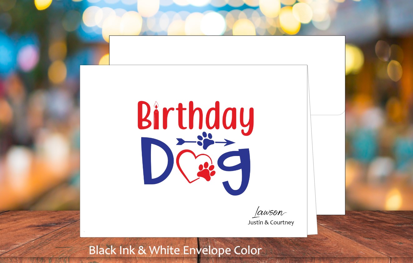 Dog Birthday Cards (#160105AS)