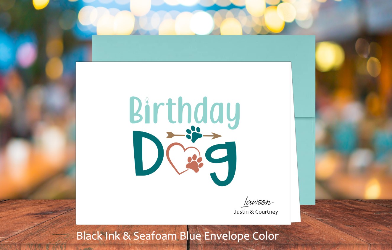 Birthday Dog Card (#160106AS)