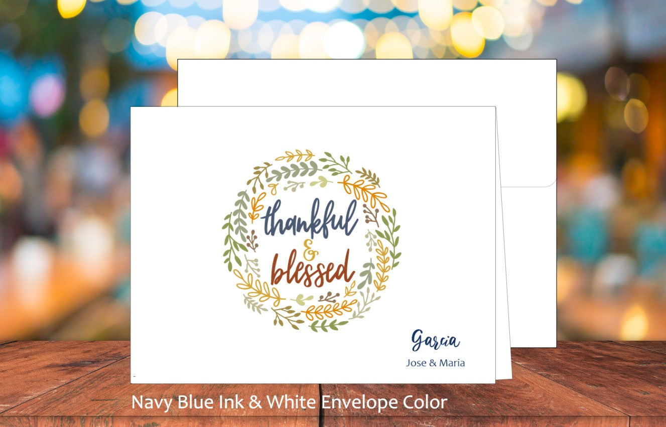 Thankful & Blessed Card (#180101AS)