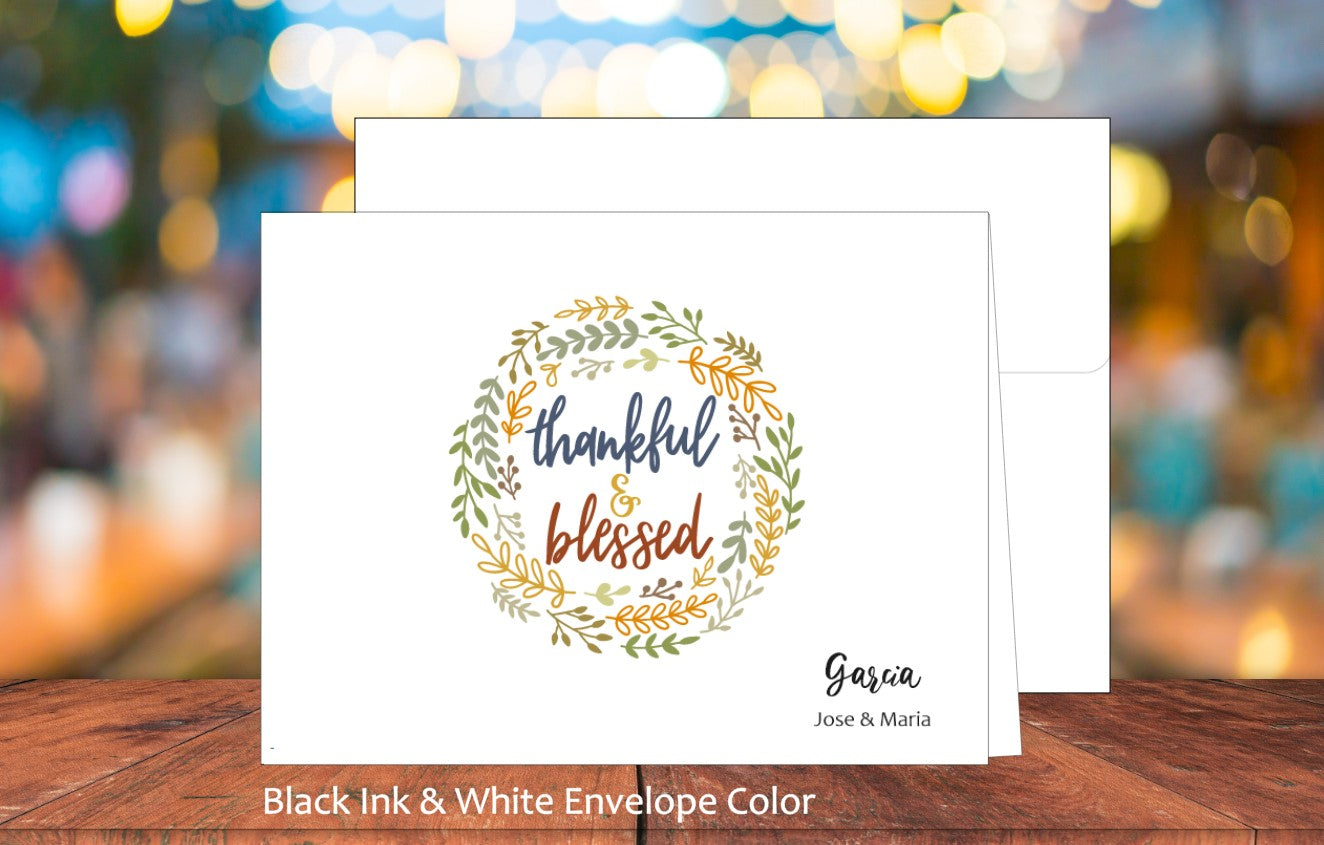 Thankful & Blessed Card (#180101AS)