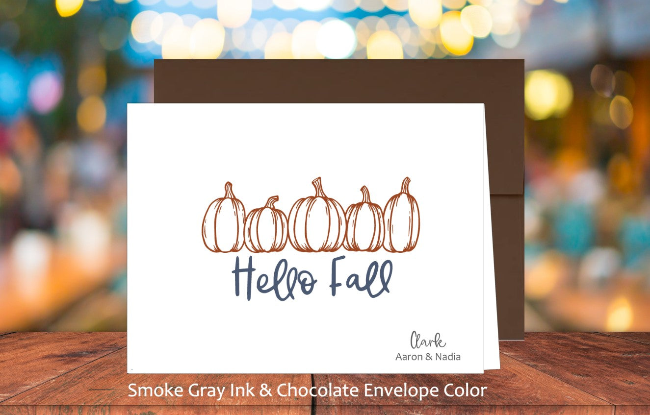 Hello Fall Card (#180104AS)