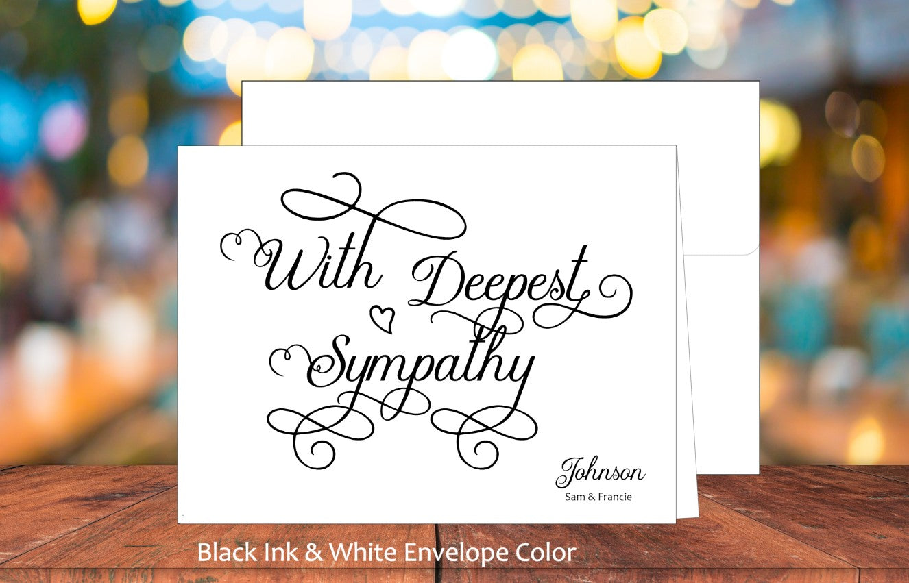 With Deepest Sympathy Card (#190101AS)