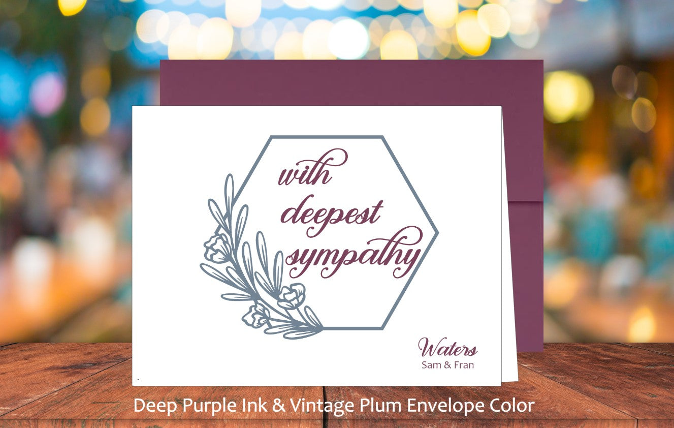 With Deepest Sympathy Card (#190102AS)