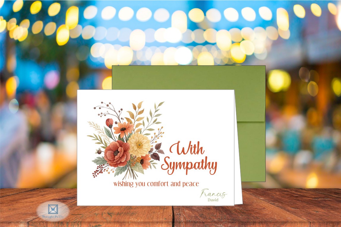 With Sympathy Card (#190109AS)