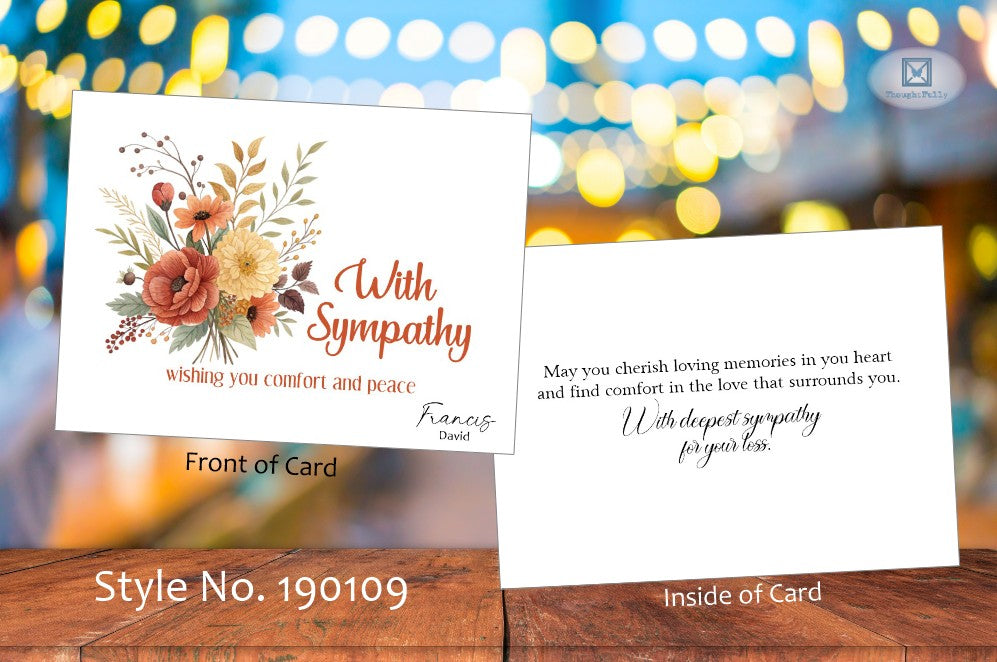 With Sympathy Card (#190109AS)