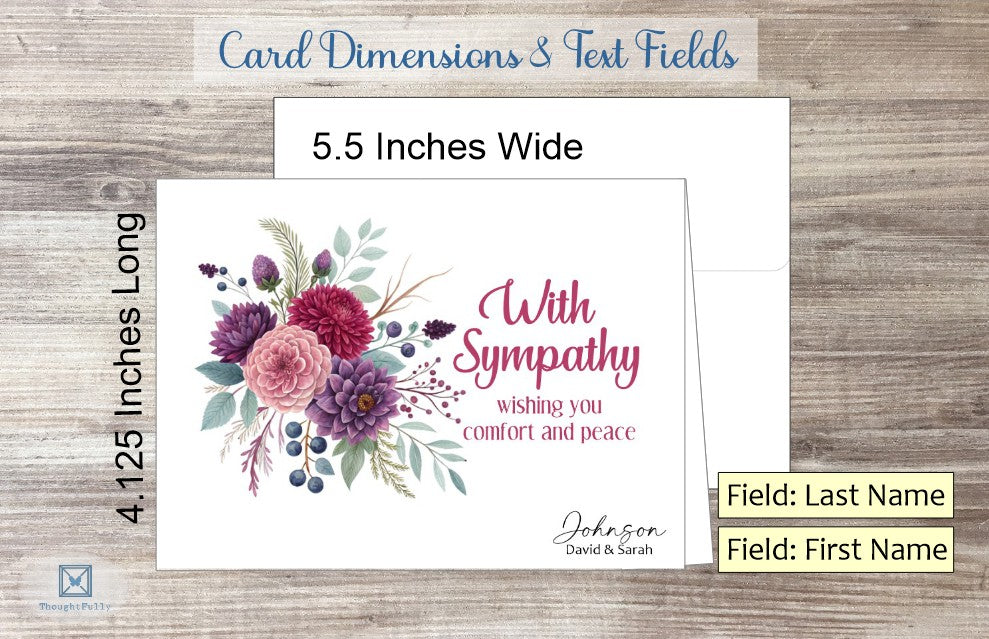With Sympathy Card (#190111AS)