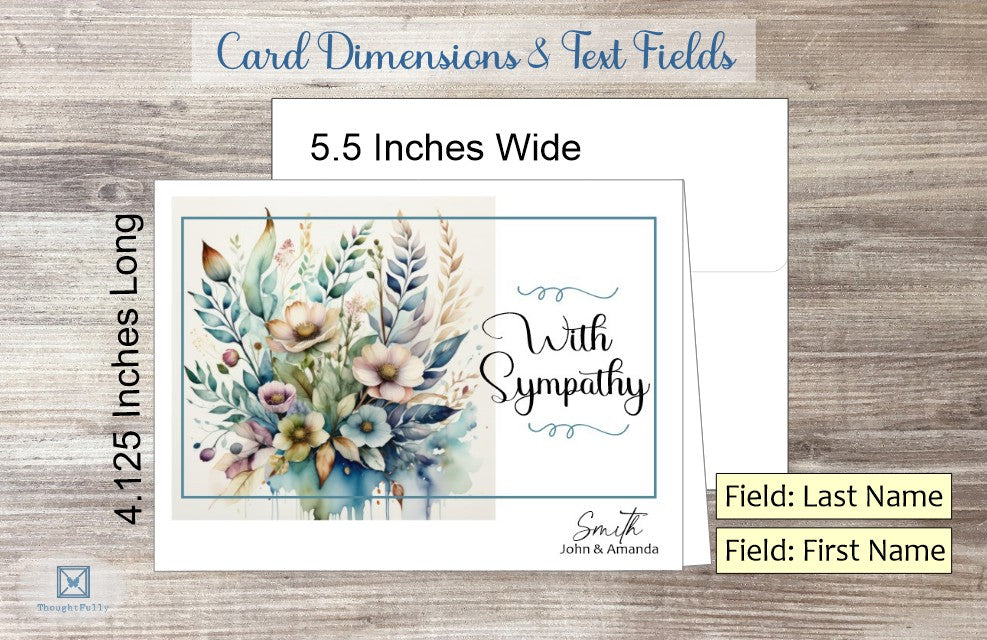 With Sympathy Card (#190112AS)