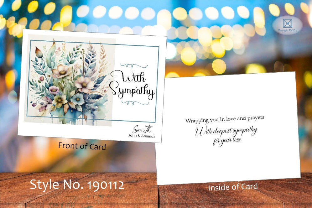 With Sympathy Card (#190112AS)