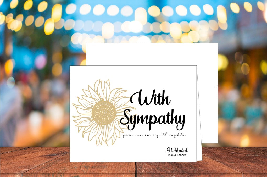 With Sympathy Card (#190130AS)