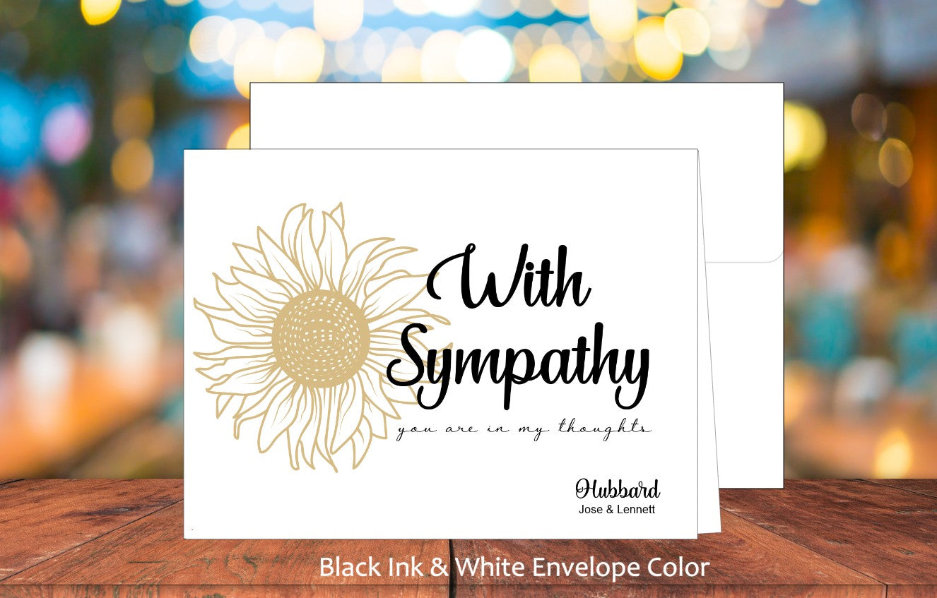 With Sympathy Card (#190130AS)